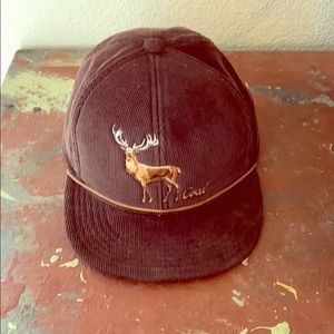 Coal Elk corduroy hat